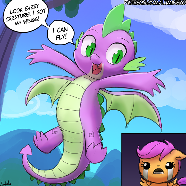 S8E11 – Spike Gets His Wings