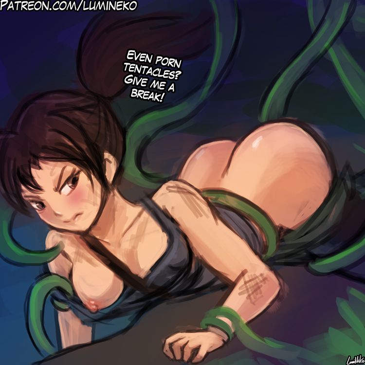 Lara Croft Tentacle Porn - tentacles â€“ Lumineko Arts