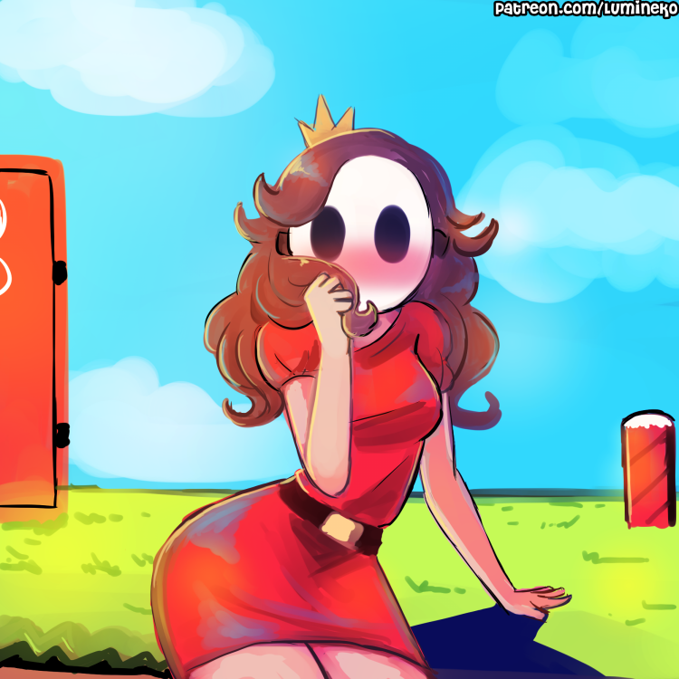 Shy Girl Mario