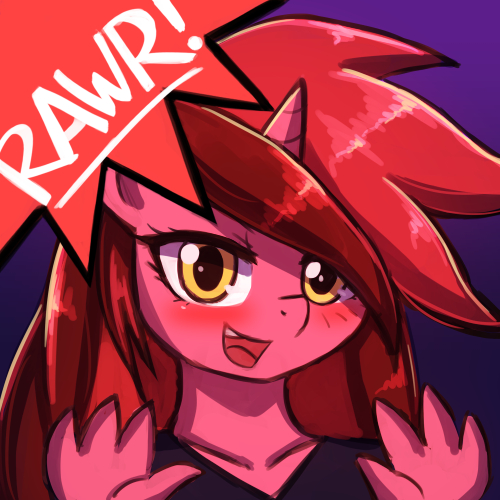RAWRvatar – Pure Red
