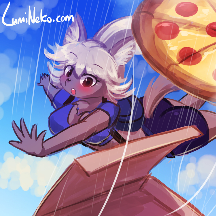 #37 – Cute and Clumsy Skydiving Pizza Delivery