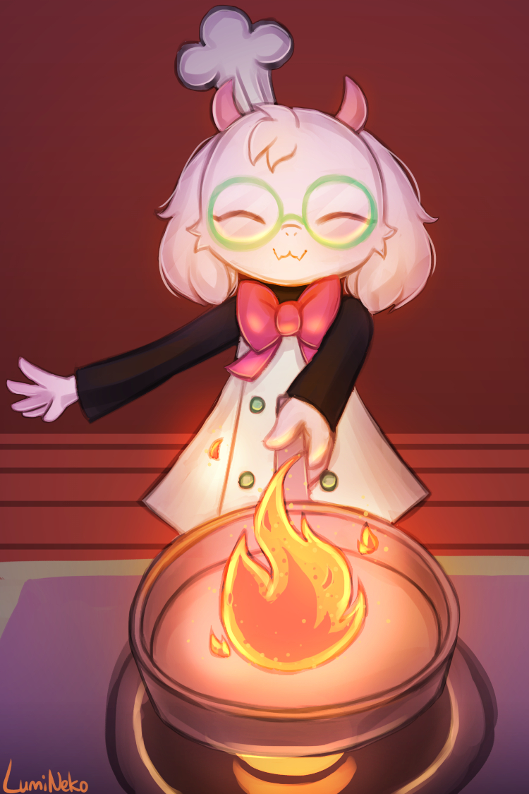 Cooking Fire With Fire