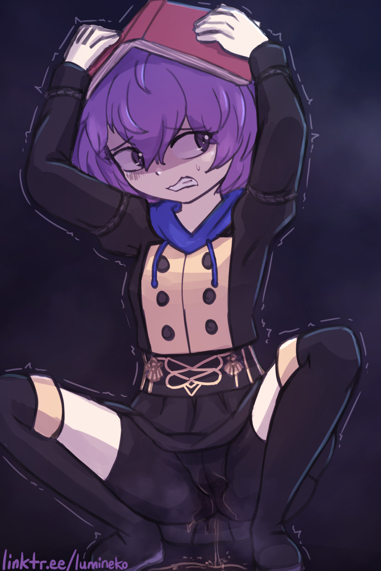 Bernadetta Cowering